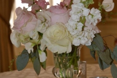 McKenzie Wedding Cherokee Country and Town wedding floral centerpieces (22)