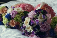 Rizk.Hare.spring wedding,park tavern.flowers by holland.bouquet closeup