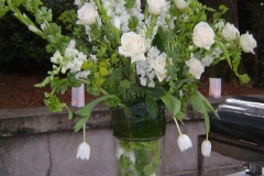 Swan House-boxwood garden-white hydrangea-ranunculus-hosta-flowers by Holland.buffet