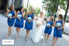 bridal party blue hydrangea bridesmaids bouquet hydrangea peony garden roses bridal bouquet wimbush house
