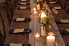 stave room geenery wedding chuppah candle estate table (1)